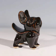 Load image into Gallery viewer, BEMY---Jun Porcelain Fa Dou Simulation Bulldog Lucky Dog Ornament Tea Pet
