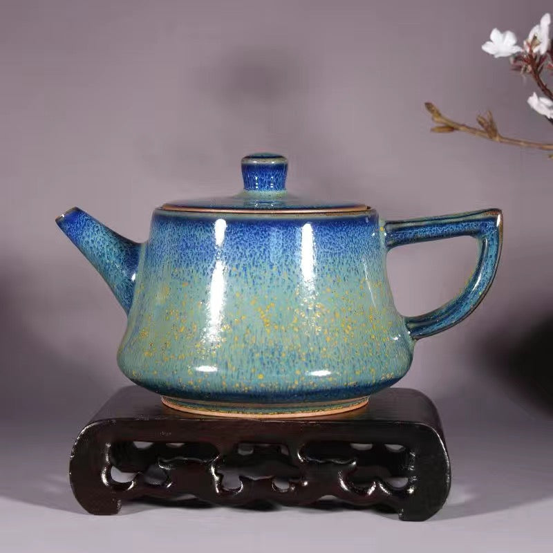 BEMY---Jun porcelain raw ore handmade teapot selected high-end Teapot