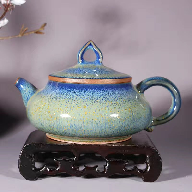 BEMY---Jun porcelain raw ore handmade teapot selected high-end Teapot