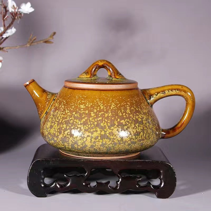 BEMY---Jun porcelain raw ore handmade teapot selected high-end Teapot