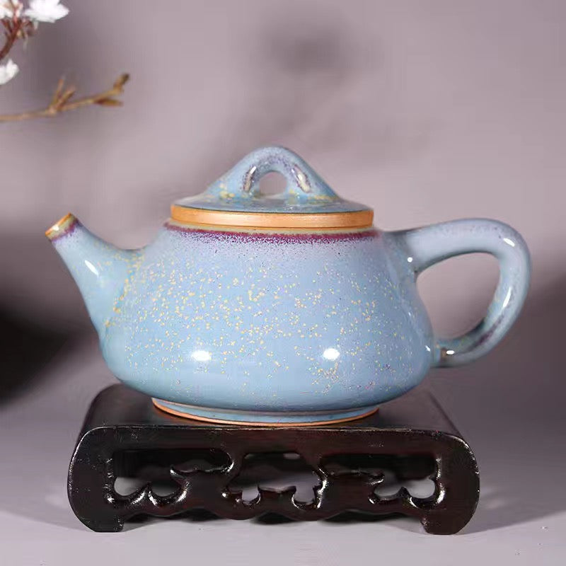 BEMY---Jun porcelain raw ore handmade teapot selected high-end Teapot