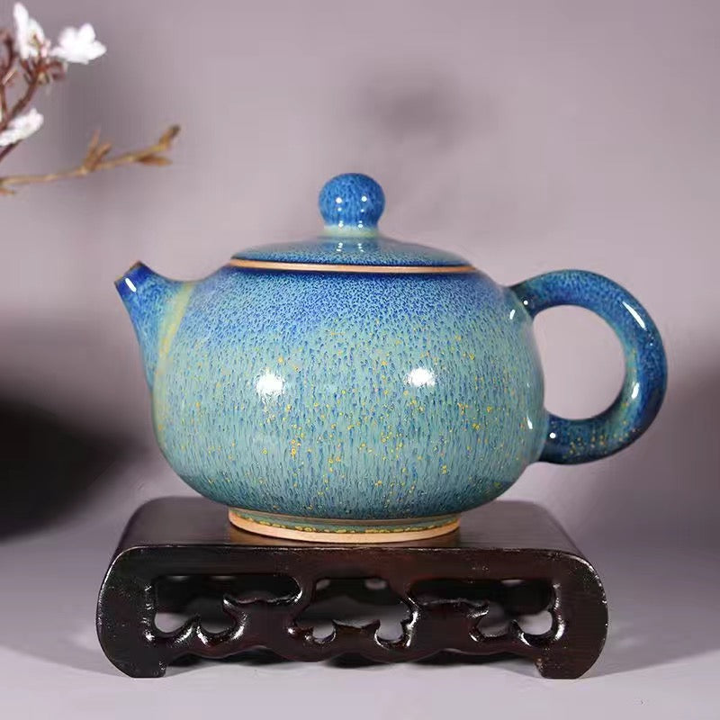 BEMY---Jun porcelain raw ore handmade teapot selected high-end Teapot