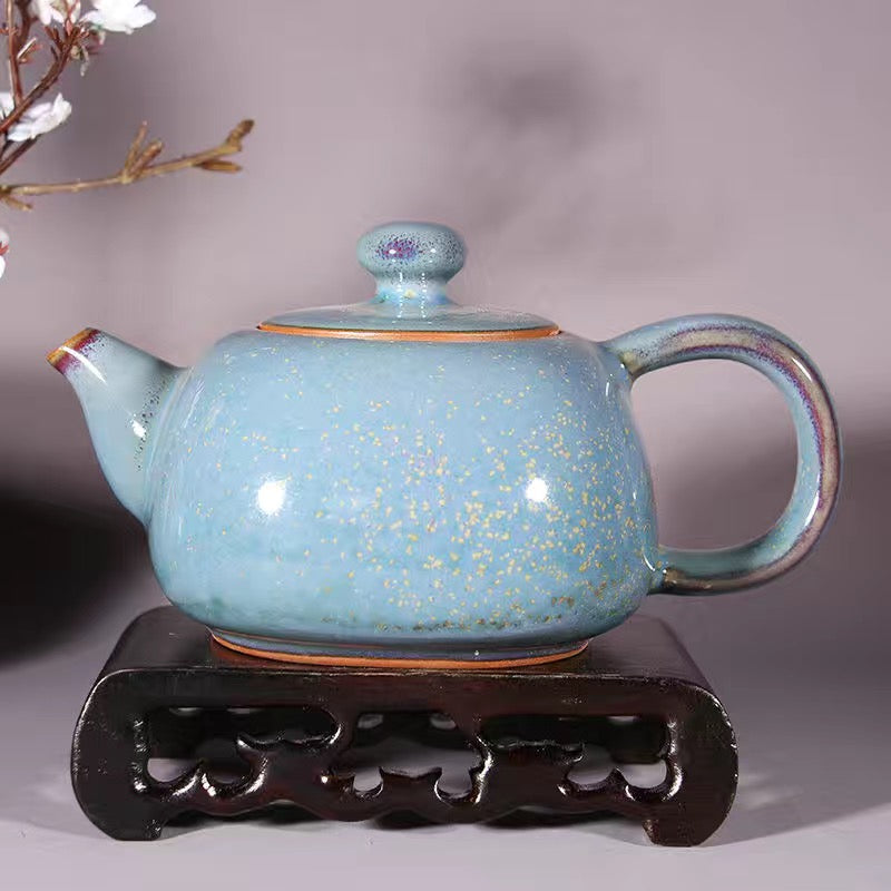 BEMY---Jun porcelain raw ore handmade teapot selected high-end Teapot