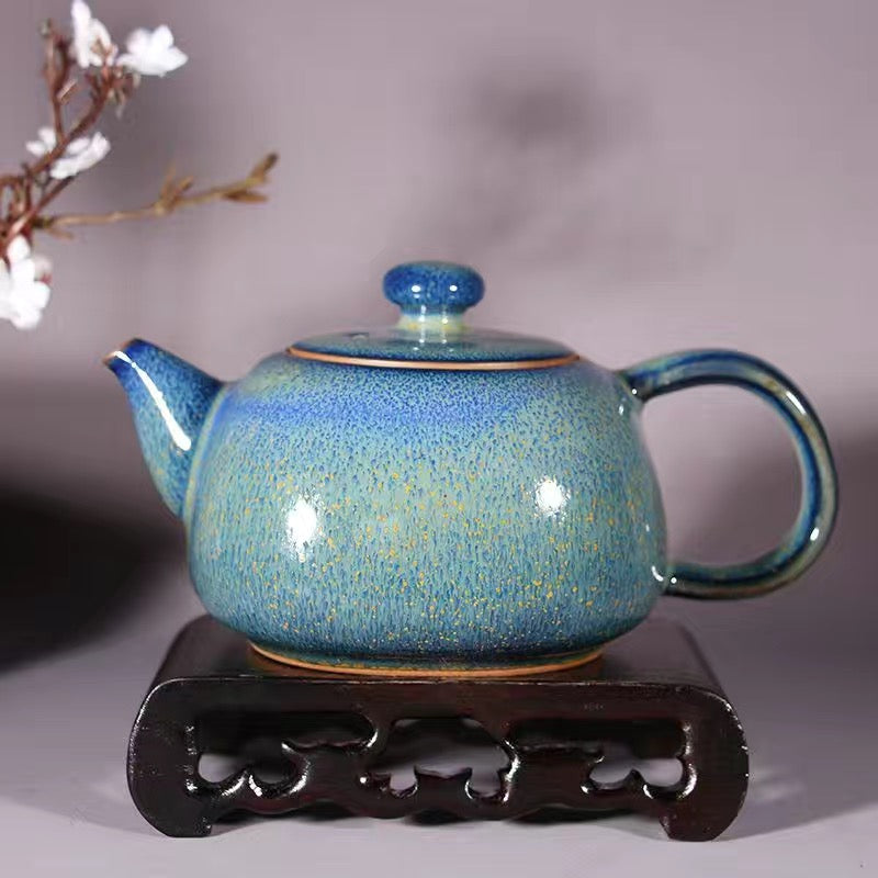 BEMY---Jun porcelain raw ore handmade teapot selected high-end Teapot