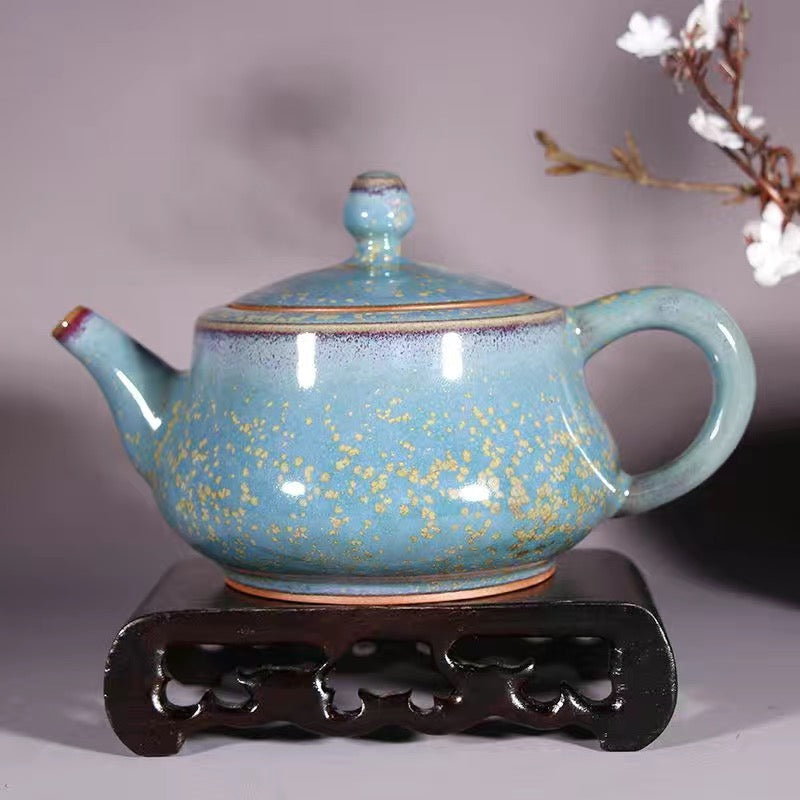 BEMY---Jun porcelain raw ore handmade teapot selected high-end Teapot