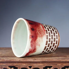 Load image into Gallery viewer, BEMY -Master Collection---Jun porcelain tea cup retro ceramic cup【M587】
