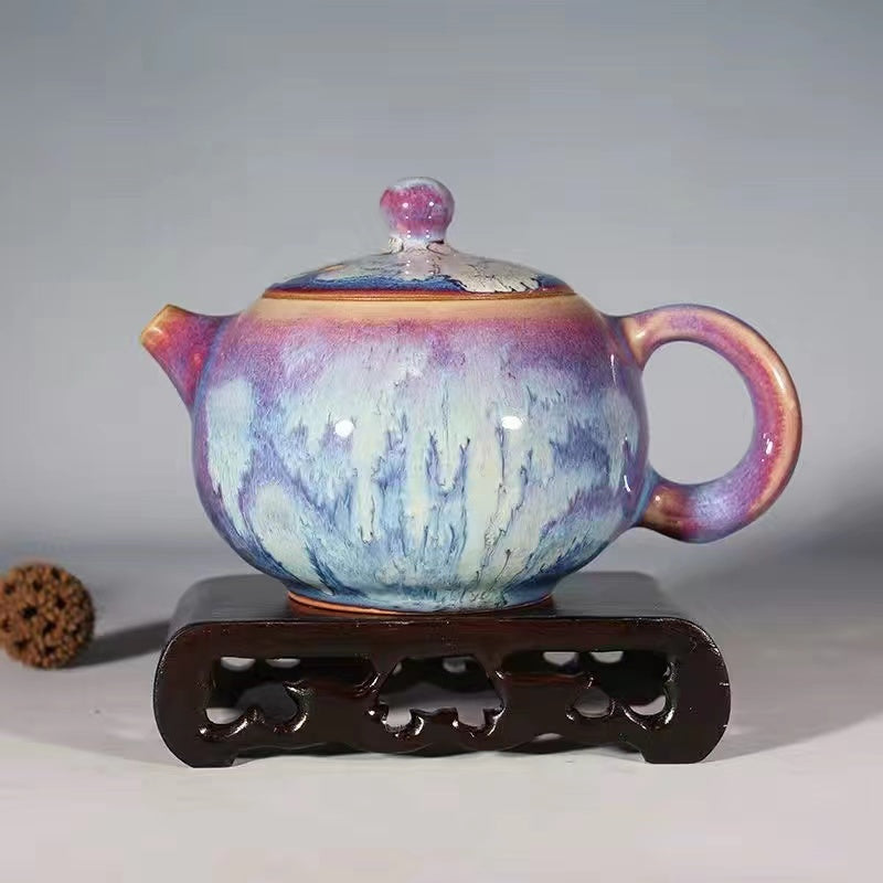 BEMY -Master Collection---Jun porcelain handmade ore Teapot【M588】