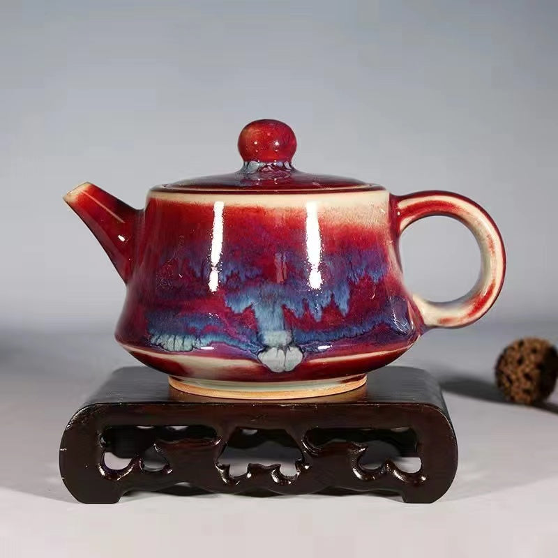 BEMY -Master Collection---Jun porcelain handmade ore Teapot【M588】