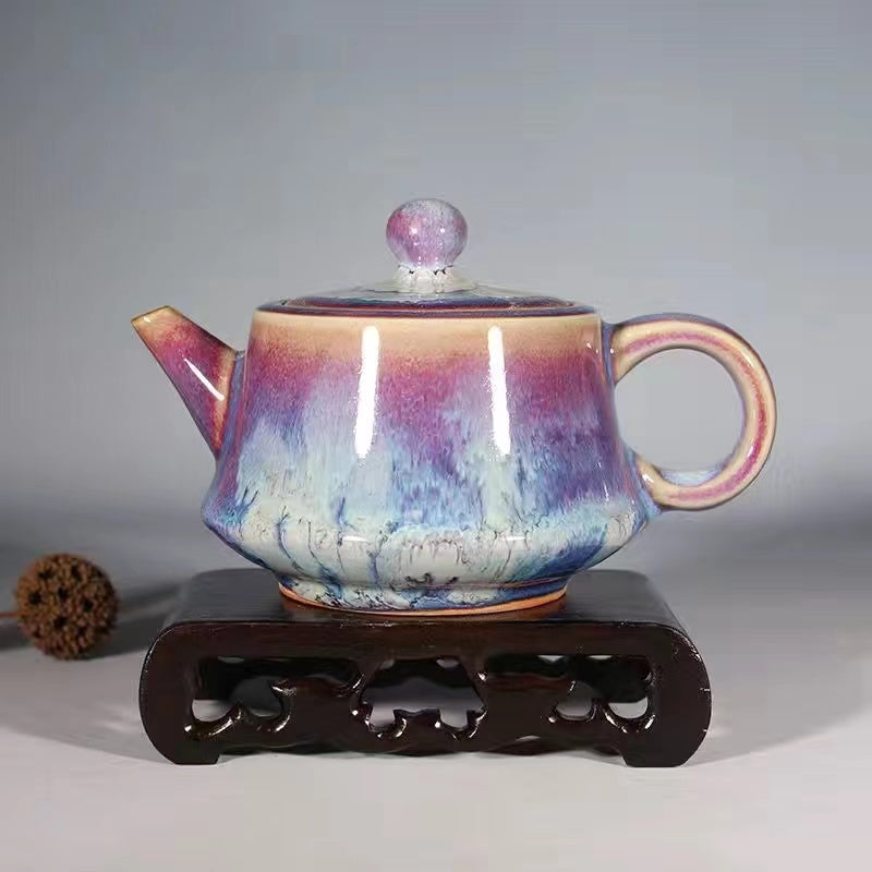 BEMY -Master Collection---Jun porcelain handmade ore Teapot【M588】