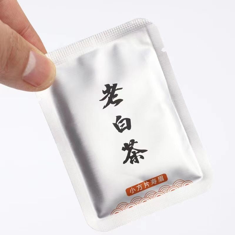 Fuding white tea biscuit slice tea small bubble bag independent gift box