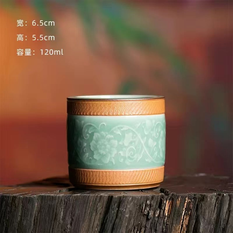 Longquan Celadon Kung Fu Teacup