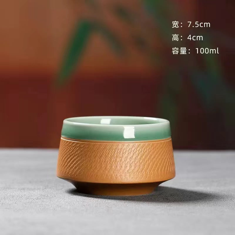 Longquan Celadon Kung Fu Teacup