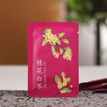 Load image into Gallery viewer, Osmanthus white tea authentic alpine Fuding old white tea with sweet-scented osmanthus Gongmei Shoumei small square tea leaves
