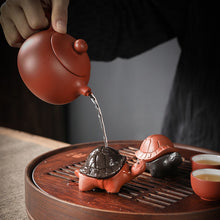 Load image into Gallery viewer, Yu little turtle purple sand  Tea Pet
