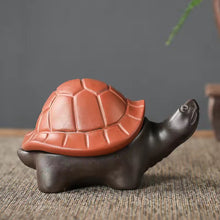 Load image into Gallery viewer, Yu little turtle purple sand  Tea Pet
