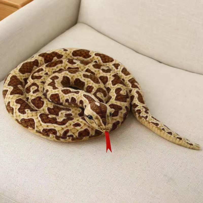 Simulation python doll plush toy doll spoof tricky 2 meters in length