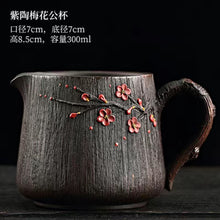 Load image into Gallery viewer, Yunnan Jianshui purple pottery purple sand teapot pure handmade high-end plum blossom set
