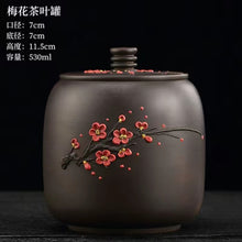 Load image into Gallery viewer, Yunnan Jianshui purple pottery purple sand teapot pure handmade high-end plum blossom set
