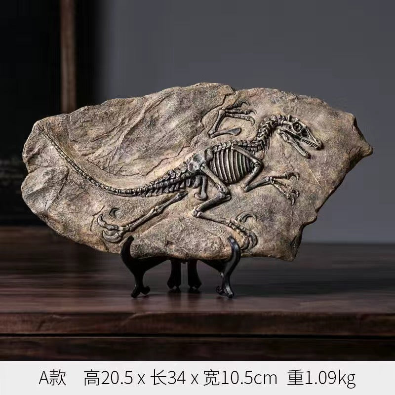 Resin Dinosaur Fossil Ornament