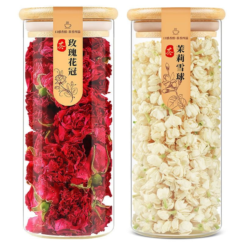 Jasmine Snowball Rose Osmanthus Dry Tea Green Tea