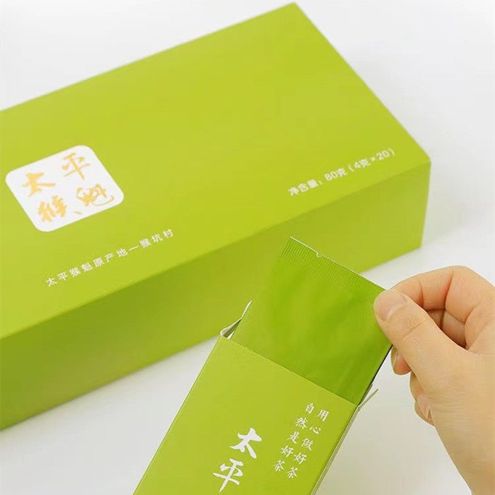 Tea green tea 2023 new tea authentic Taiping Houkui hand-pinch Anhui Huangshan alpine green tea