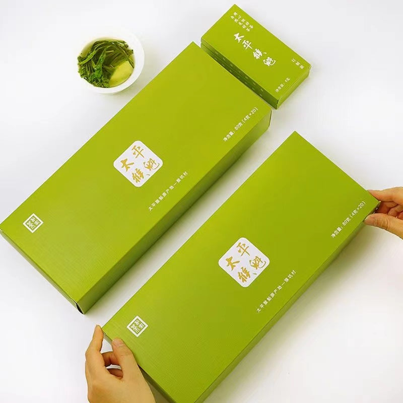 Tea green tea 2023 new tea authentic Taiping Houkui hand-pinch Anhui Huangshan alpine green tea