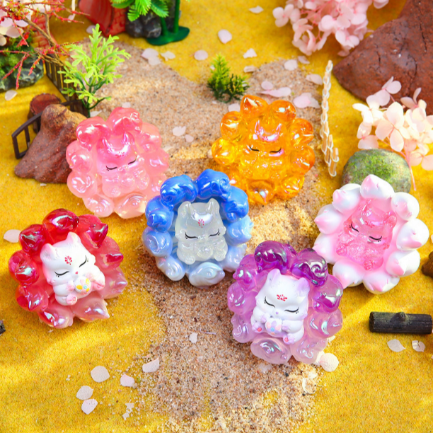 Nine-tailed cute fox creative merch decoration mystery box | Pretty gift for your girlfriend