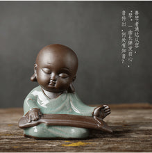 Load image into Gallery viewer, Zisha little monk tea pet
