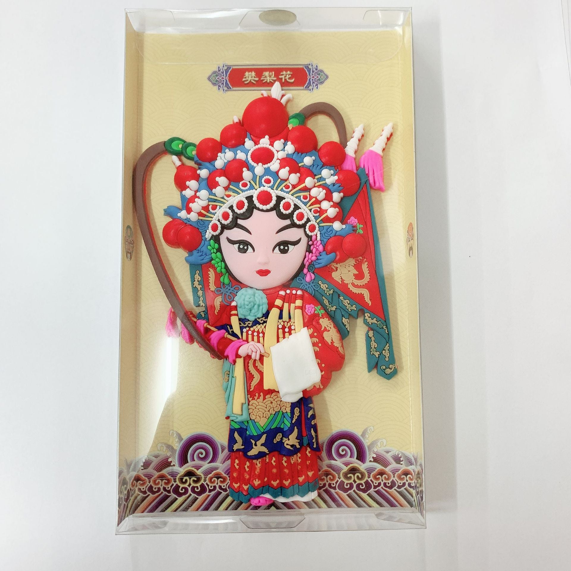 Peking Opera Characters Refrigerator Magnetic