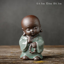 Load image into Gallery viewer, Zisha little monk tea pet
