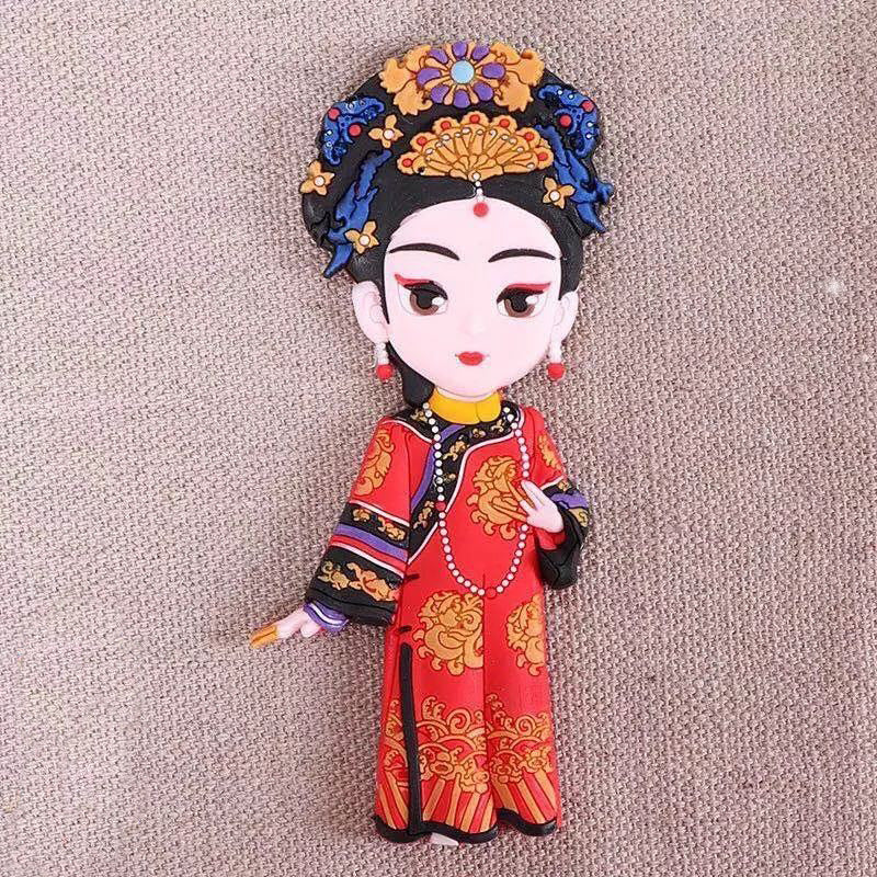 Peking Opera Characters Refrigerator Magnetic