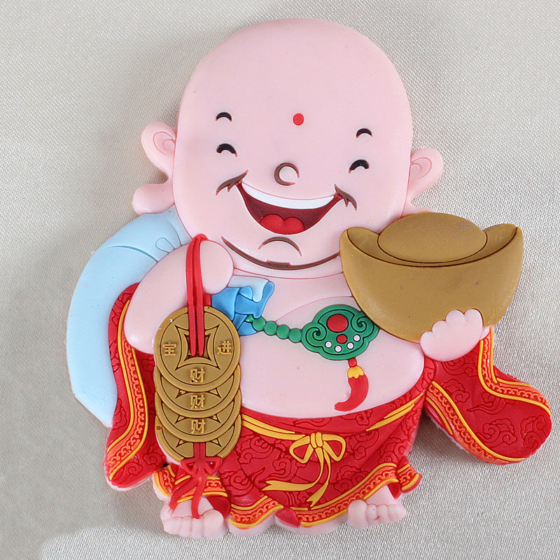 Peking Opera Characters Refrigerator Magnetic