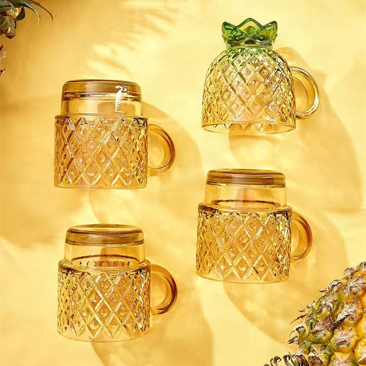 Pineapple Stacking Cup Set