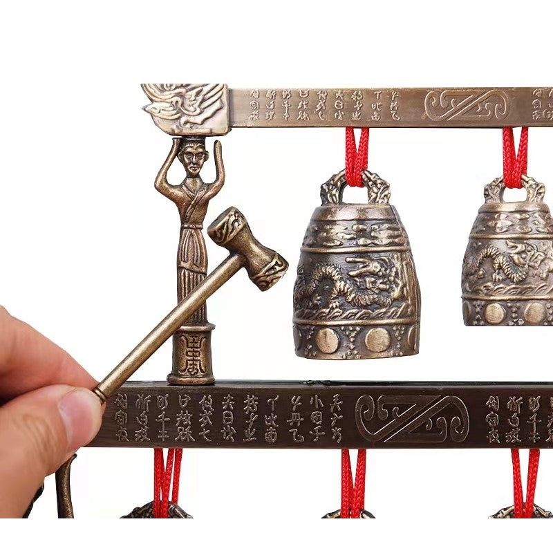 Bianzhong - Ancient Chinese Bronze Musical Instrument Ornament