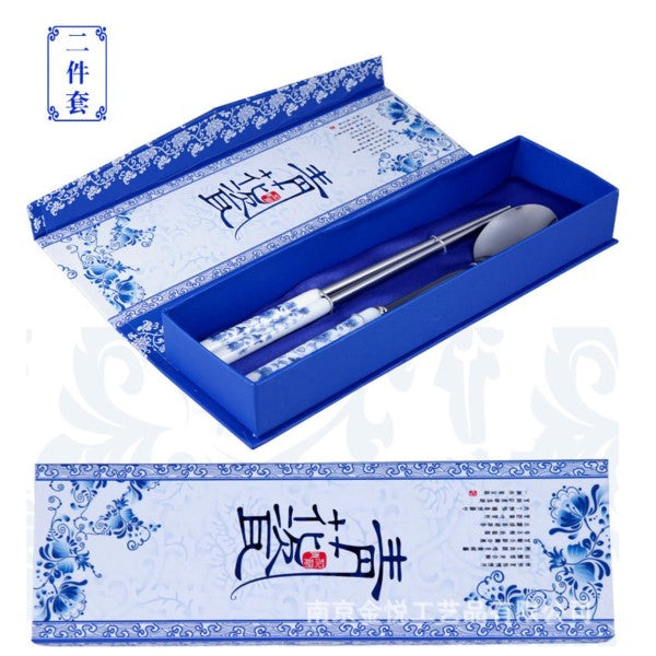 Porcelain Chopsticks Tableware Set