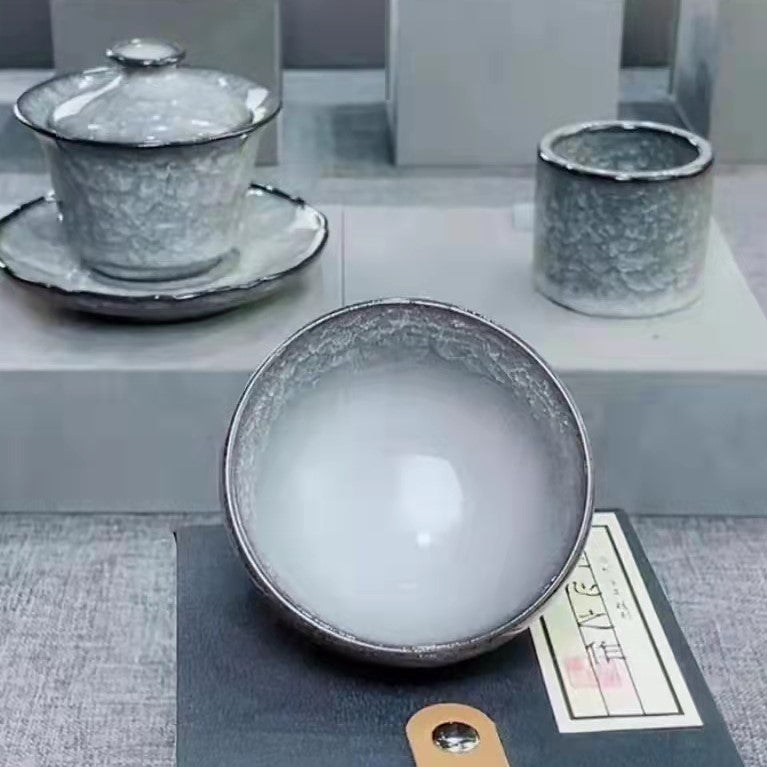 Master Collection - Black Ice Series-Ice Change Water Gaiwan (M47)