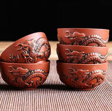 Load image into Gallery viewer, Octagonal Dragon Teapot Set
