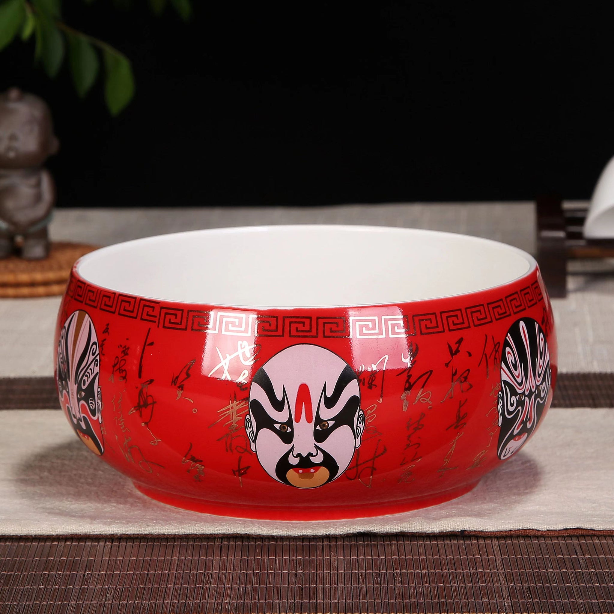 XXXXL Size Red TeaCup/Bowl  (21CM caliber)