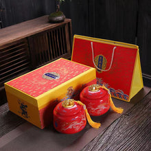 Load image into Gallery viewer, Lucky Dragon and Pheonix Tea Jar Set
