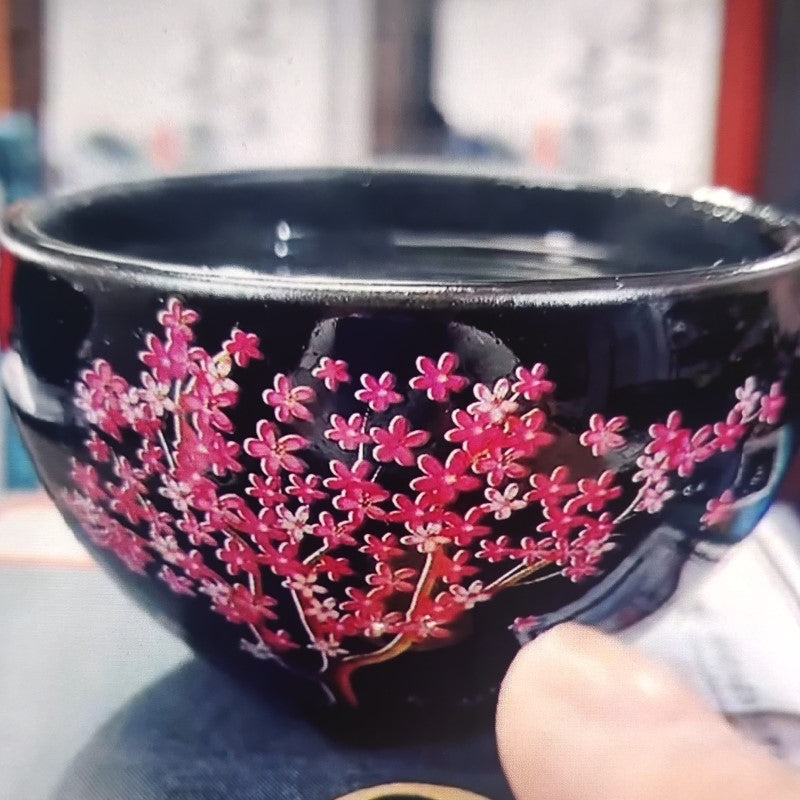 Master Collection -- Color Change Flower Jianzhan Teacup (M109）