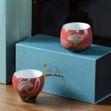 Load image into Gallery viewer, Lotus Pod High-end Pairing Teacup Set
