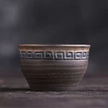 Load image into Gallery viewer, BEMY Vintage Style Kung Fu teacup set
