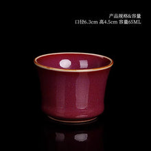 Load image into Gallery viewer, Gradient color bamboo tea cup
