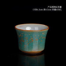 Load image into Gallery viewer, Gradient color bamboo tea cup
