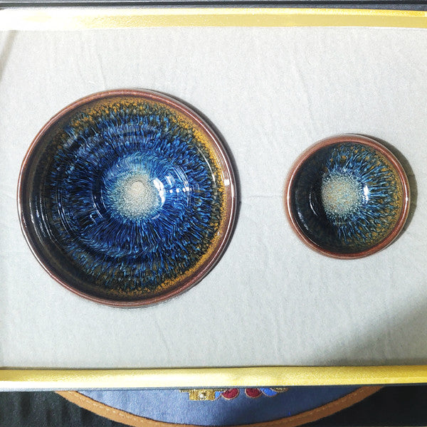 Master Collection--Van Gogh Jianzhan  Teacup Set(M131)