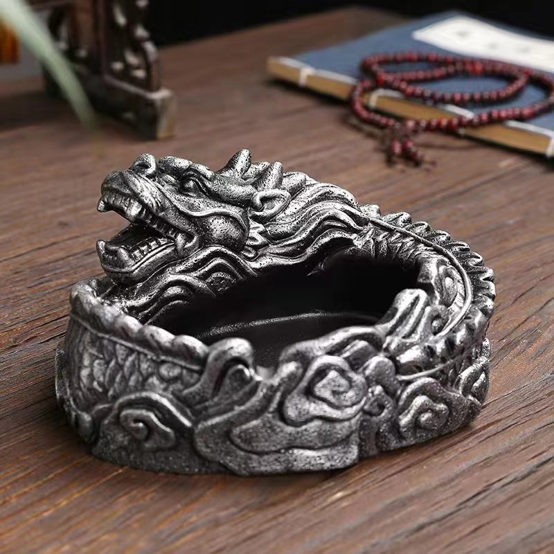 Chinese Style Dragon Ashtray Decoration