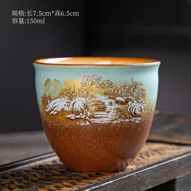 BEMY Firewood burning TeaCup