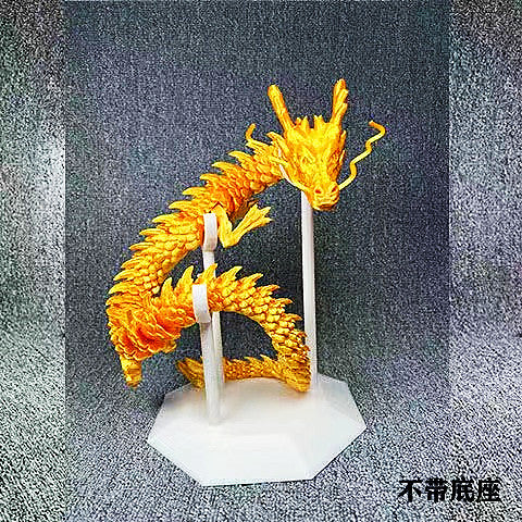 3D printed dragon model handcrafted ornament dragon Sitting