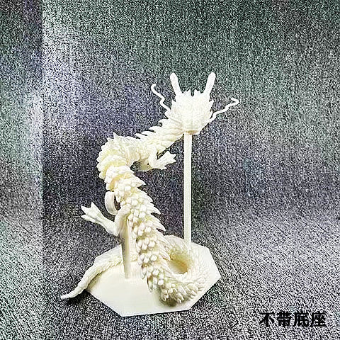 3D printed dragon model handcrafted ornament dragon Sitting