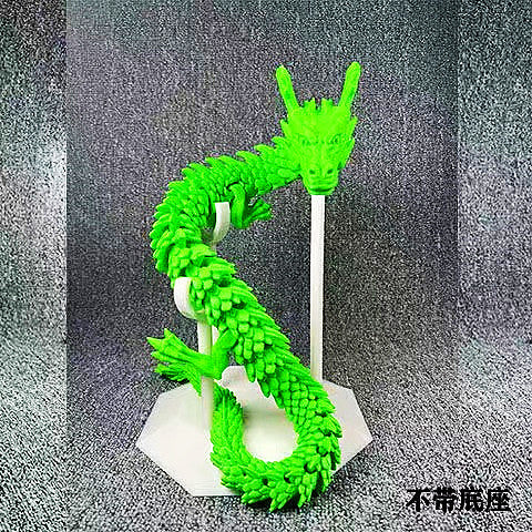 3D printed dragon model handcrafted ornament dragon Sitting